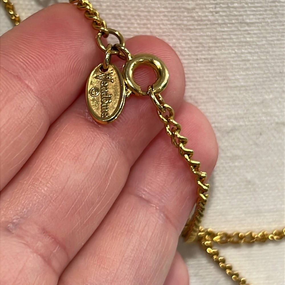 Vintage Vendome extra long necklace - Picture 4 of 5